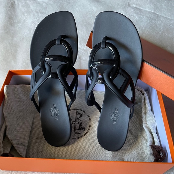 Hermes Shoes Hermes Egerie Sandals Poshmark